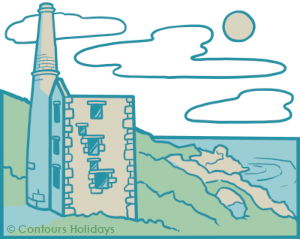 Art of Wheal Prosper on South West Cornwall.