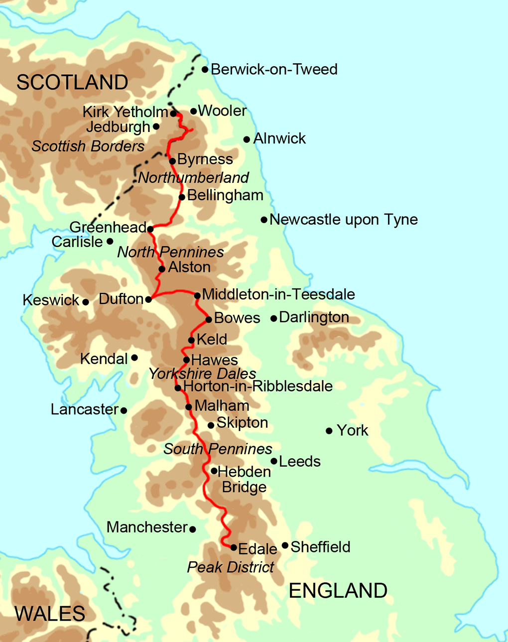 Run the Pennine Way in 10 - 15 days — Contours Trail Running Holidays